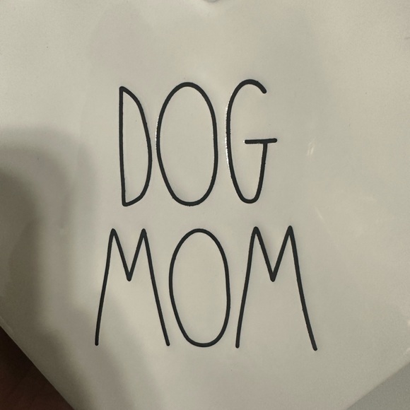 Rae Dunn Dog Mom Heart Sculpture - Picture 5 of 7